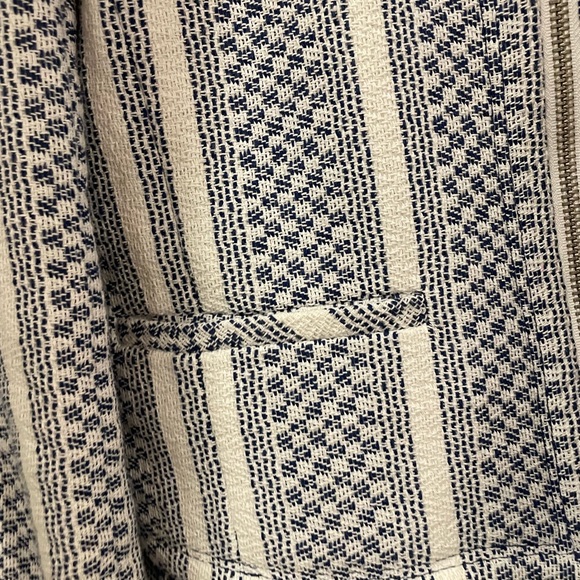 Adrienne Vittadini zip front blazer jacket - Picture 6 of 7